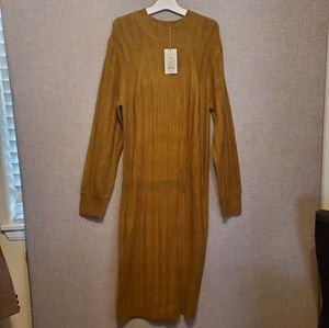A New Day Maxi Sweater Dress New With Tags Size Medium